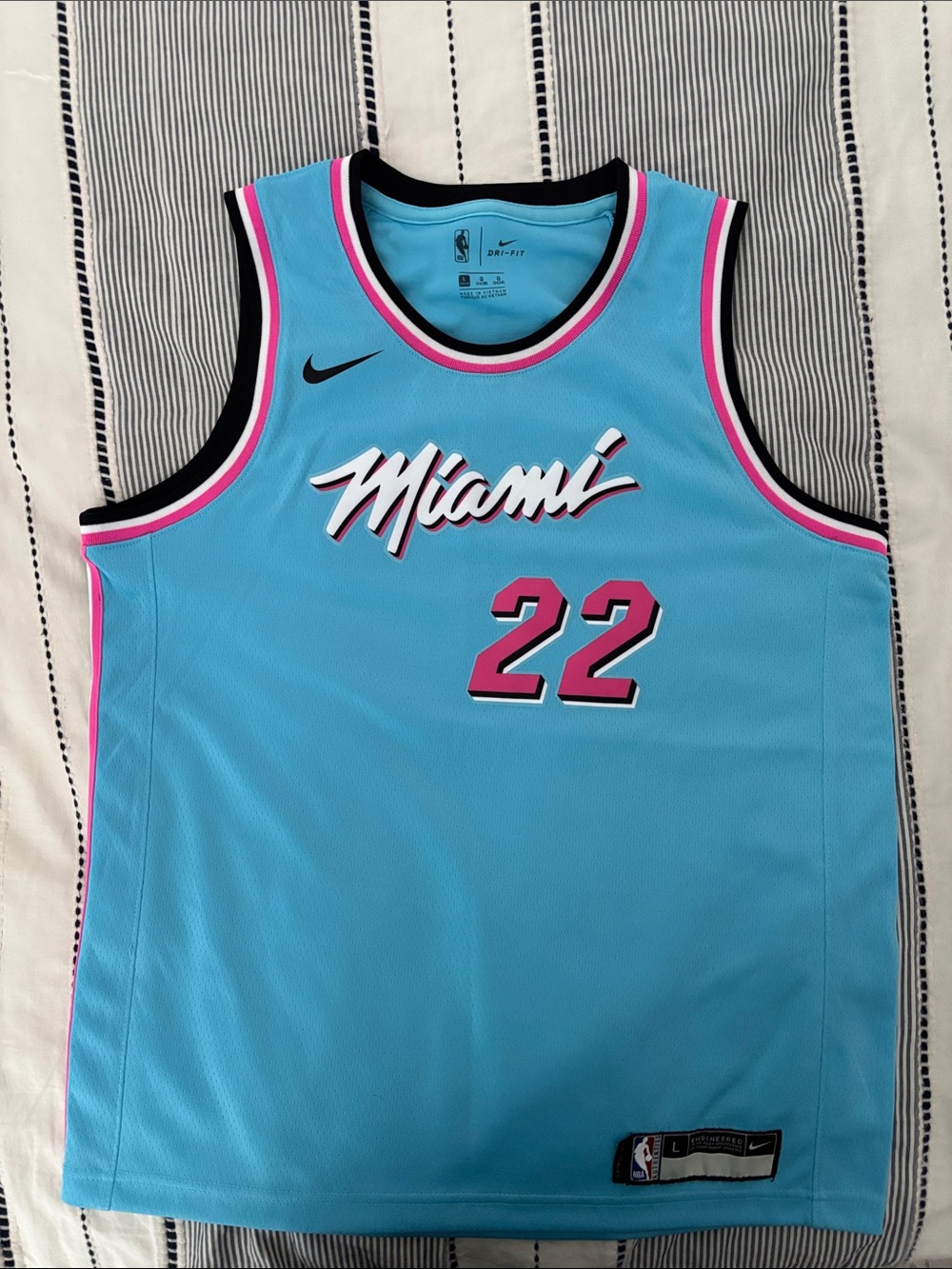 Nike Miami Heat City Edition Basketball Jersey - #22 Jimmy Butler